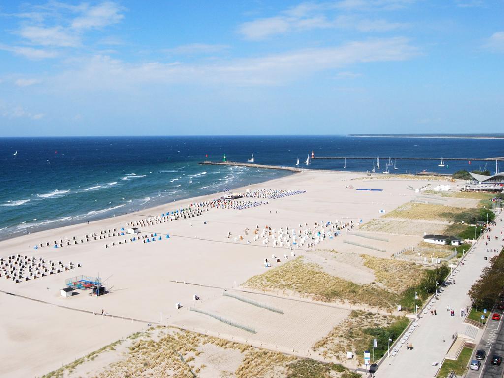 Ferienwohnung Warnemuende Am Kurpark Rostock Extérieur photo